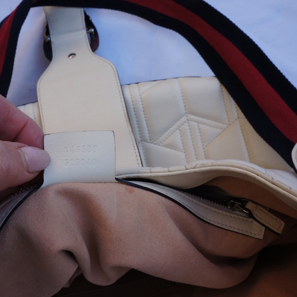 GUCCI Dionysus Leather Hobo Bag