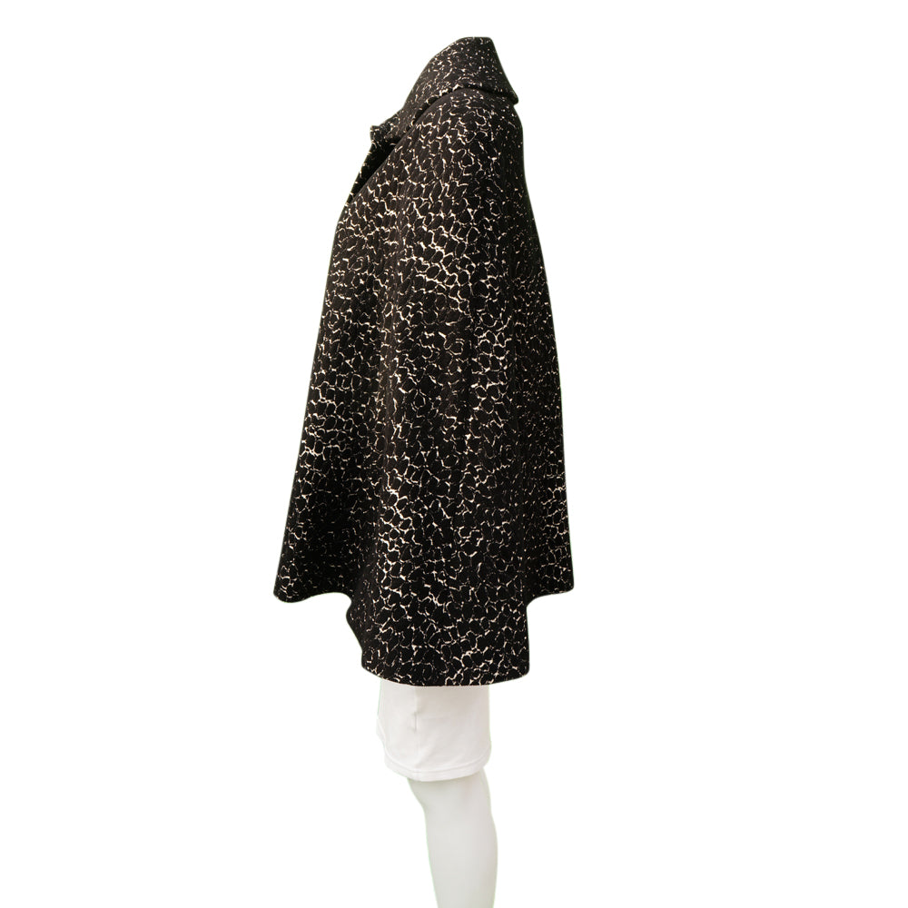 Alaia Black & White Cape