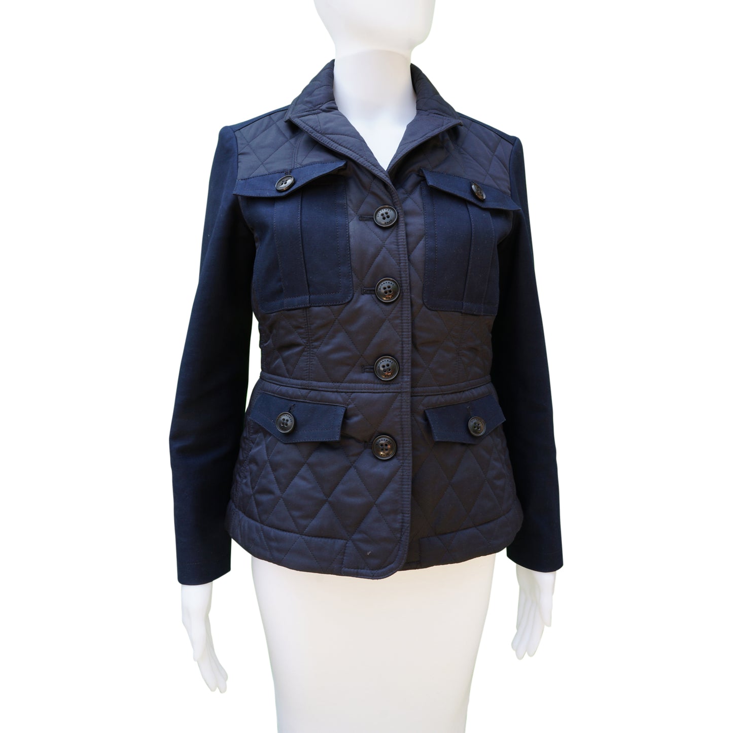 BURBERRY BRIT QUILTED LIGHTWEIGHT JACKET - leefluxury.com