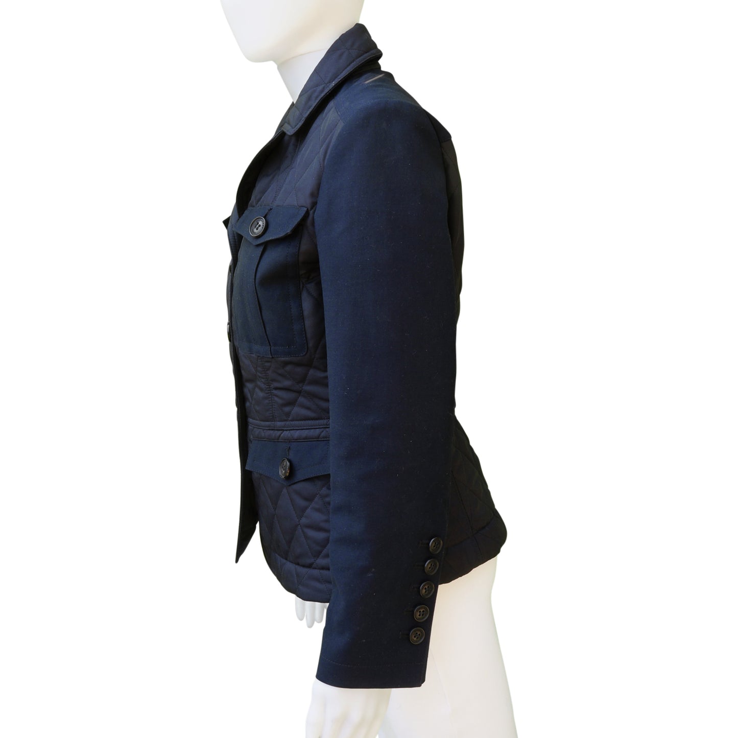 BURBERRY BRIT QUILTED LIGHTWEIGHT JACKET - leefluxury.com