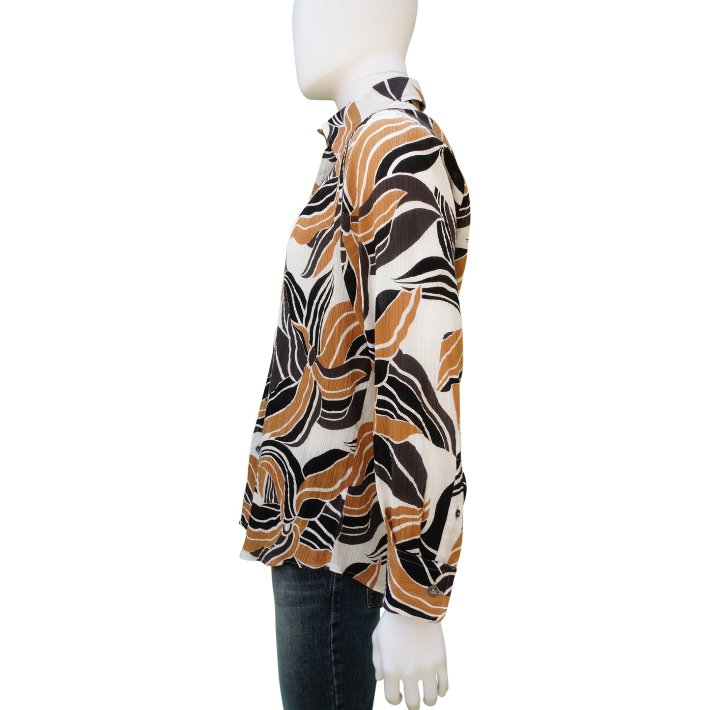 DOLCE & GABBANA FLORAL PRINT BUTTON-UP SHIRT - leefluxury.com