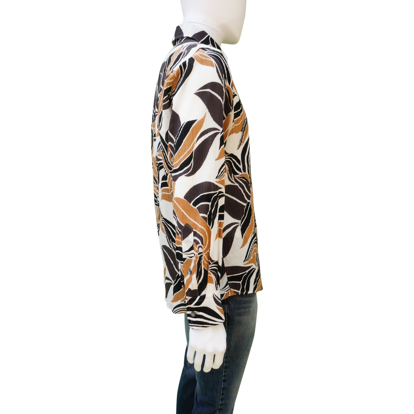 DOLCE & GABBANA FLORAL PRINT BUTTON-UP SHIRT - leefluxury.com