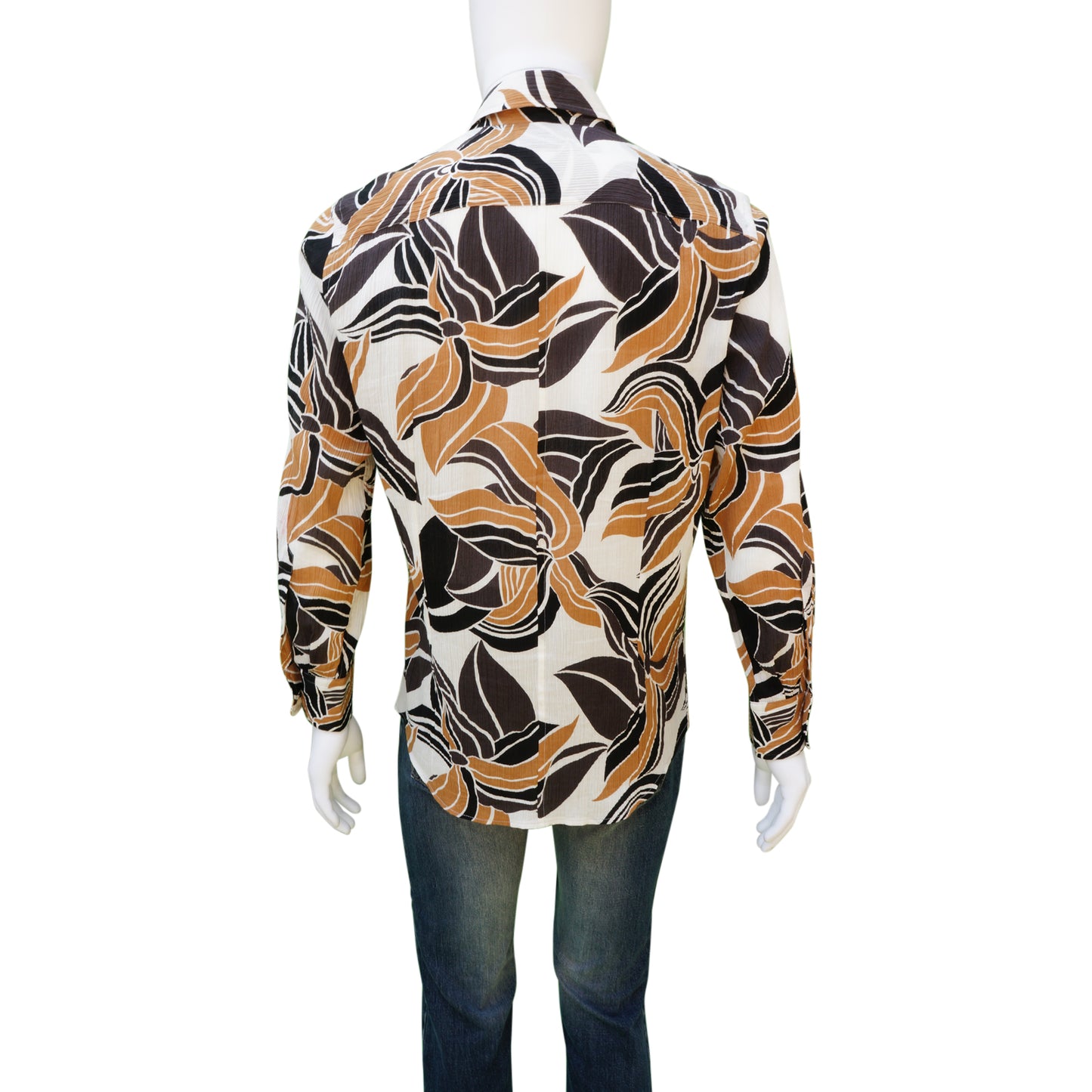 DOLCE & GABBANA FLORAL PRINT BUTTON-UP SHIRT - leefluxury.com