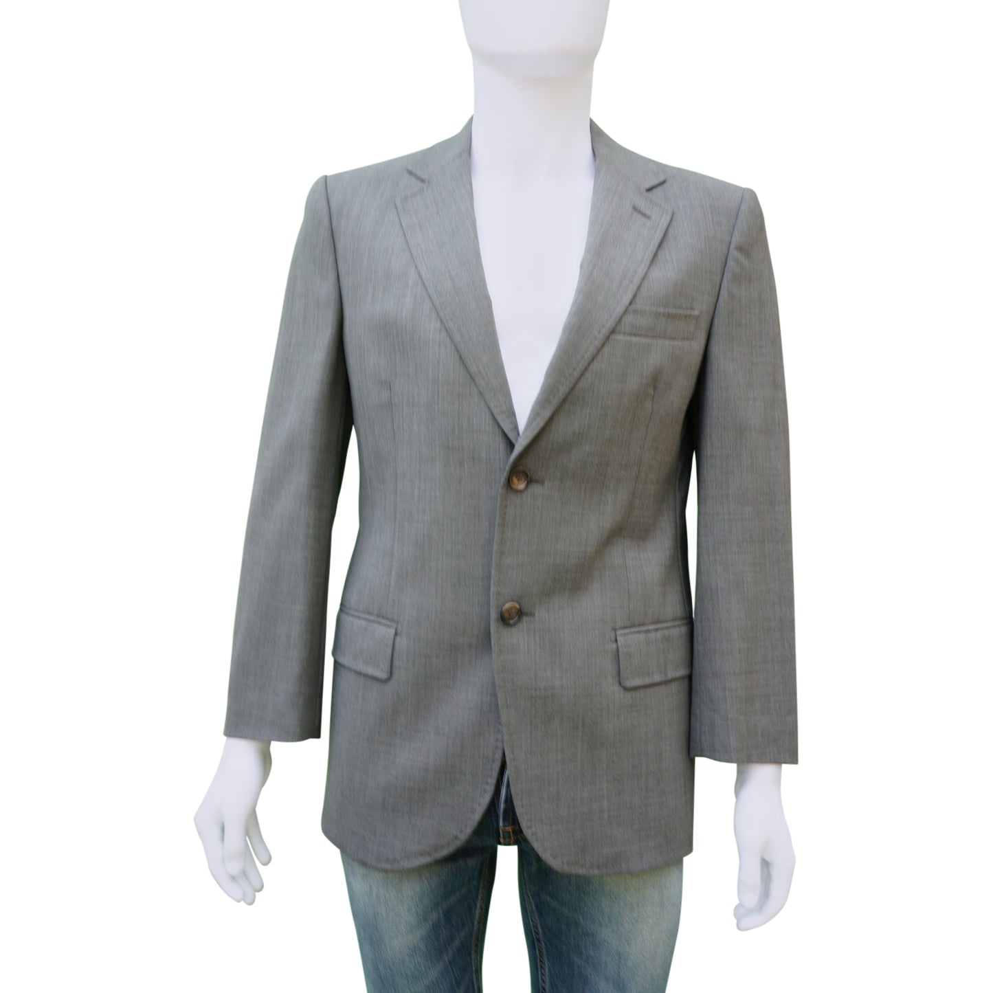 DOLCE & GABBANA NAILSHEAD TWO-BUTTON BLAZER - leefluxury.com