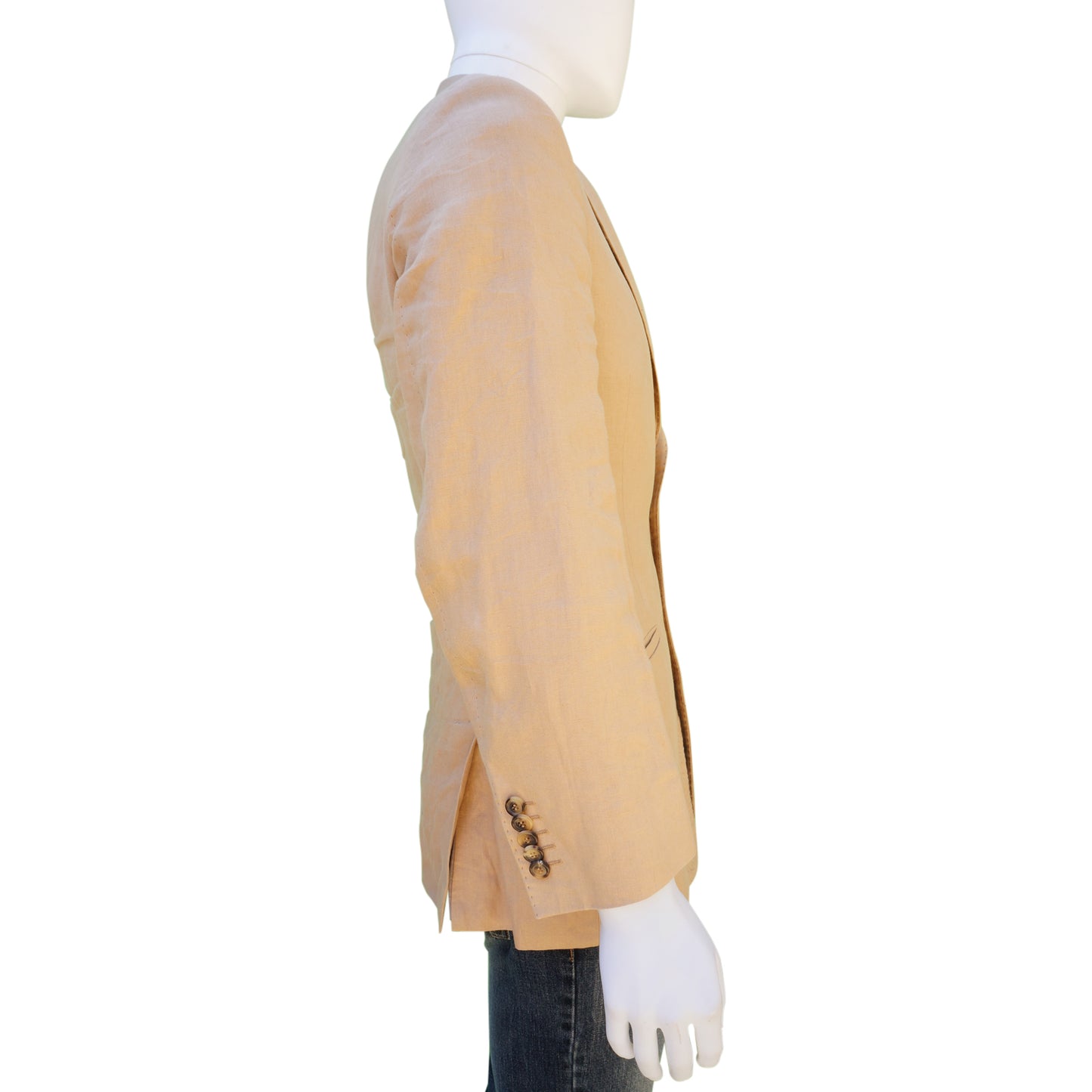 PAUL SMITH LIGHT TAN LINEN SPORT COAT - leefluxury.com