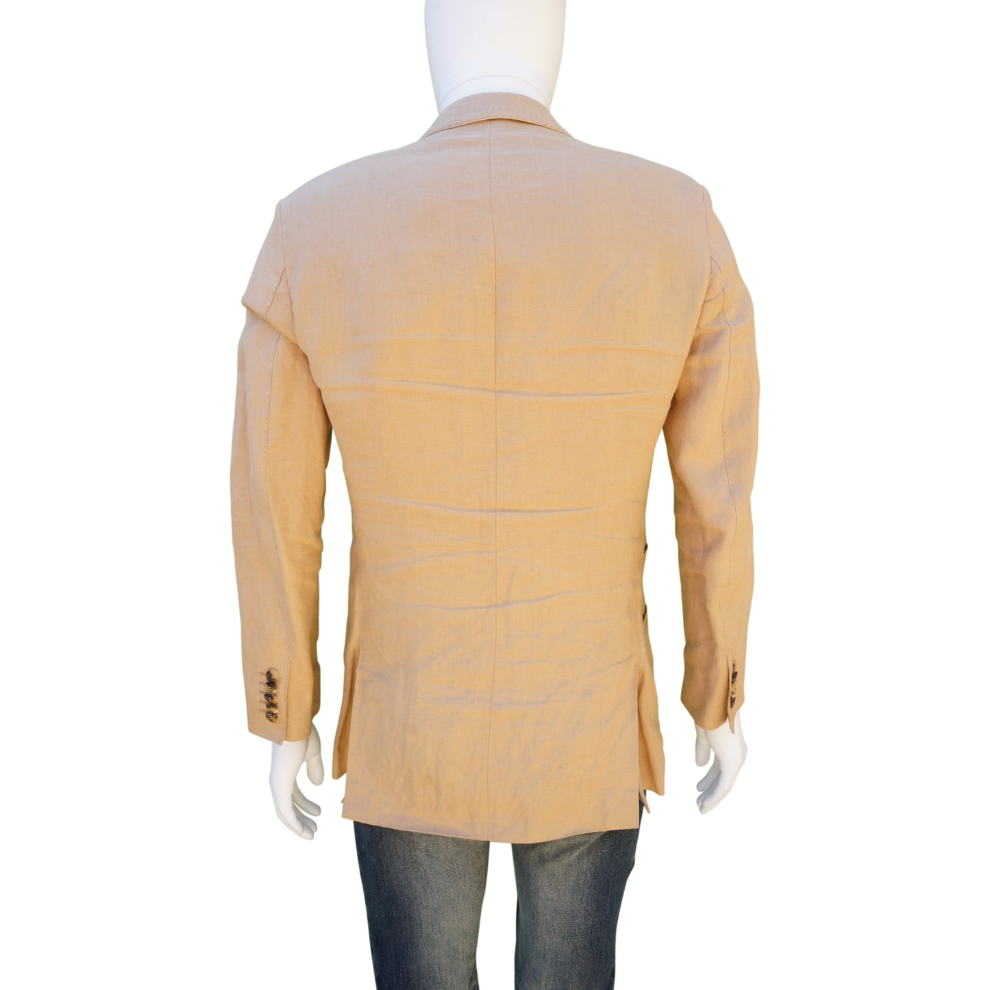 PAUL SMITH LIGHT TAN LINEN SPORT COAT - leefluxury.com