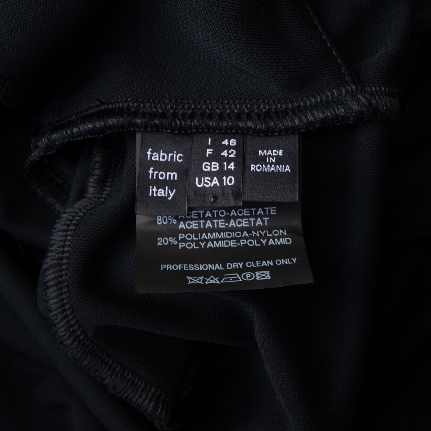 DEREK LAM BLACK JERSEY WRAP COCKTAIL DRESS - leefluxury.com