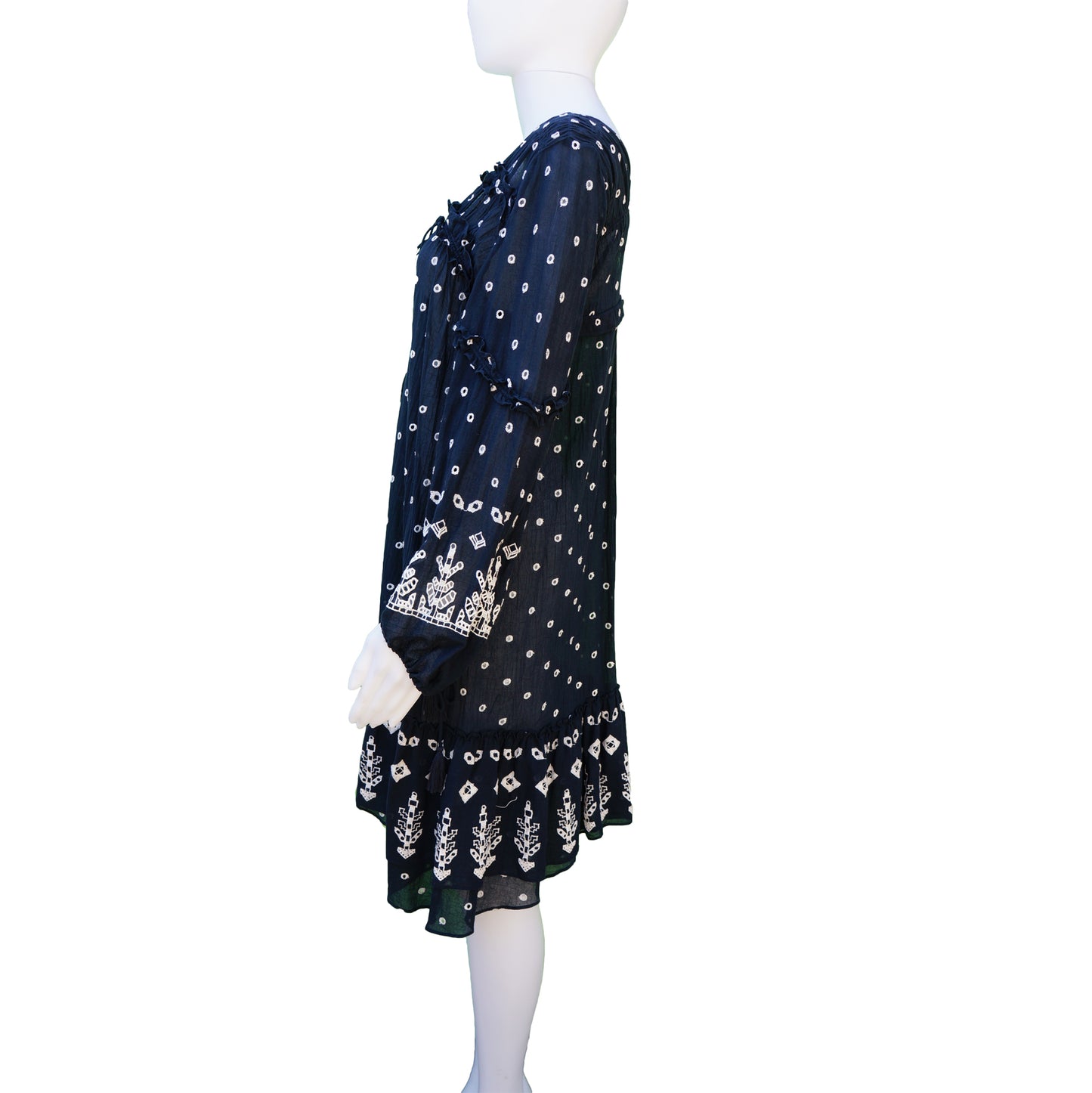 DEREK LAM 10 CROSBY EMBROIDERED DRESS - leefluxury.com