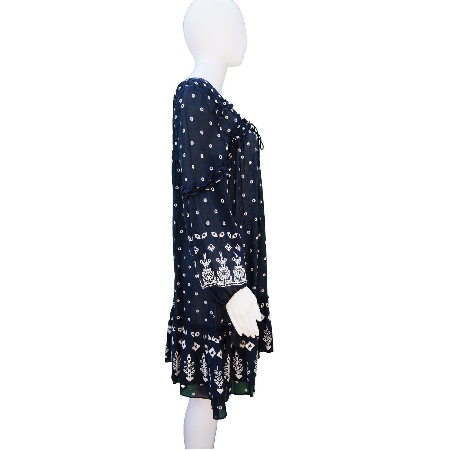 DEREK LAM 10 CROSBY EMBROIDERED DRESS - leefluxury.com