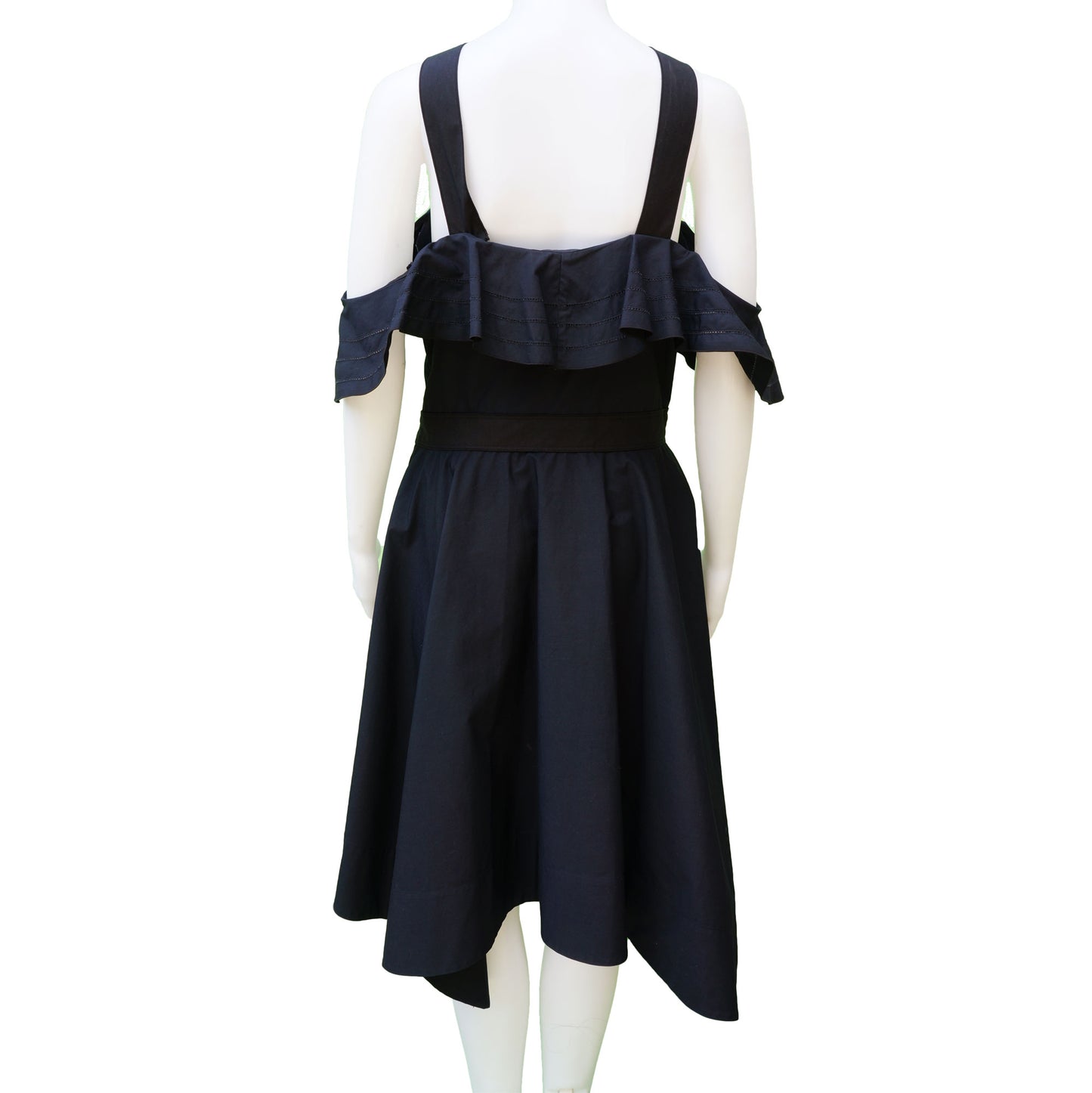 DEREK LAM 10 CROSBY COLDER SHOULDER DRESS - leefluxury.com