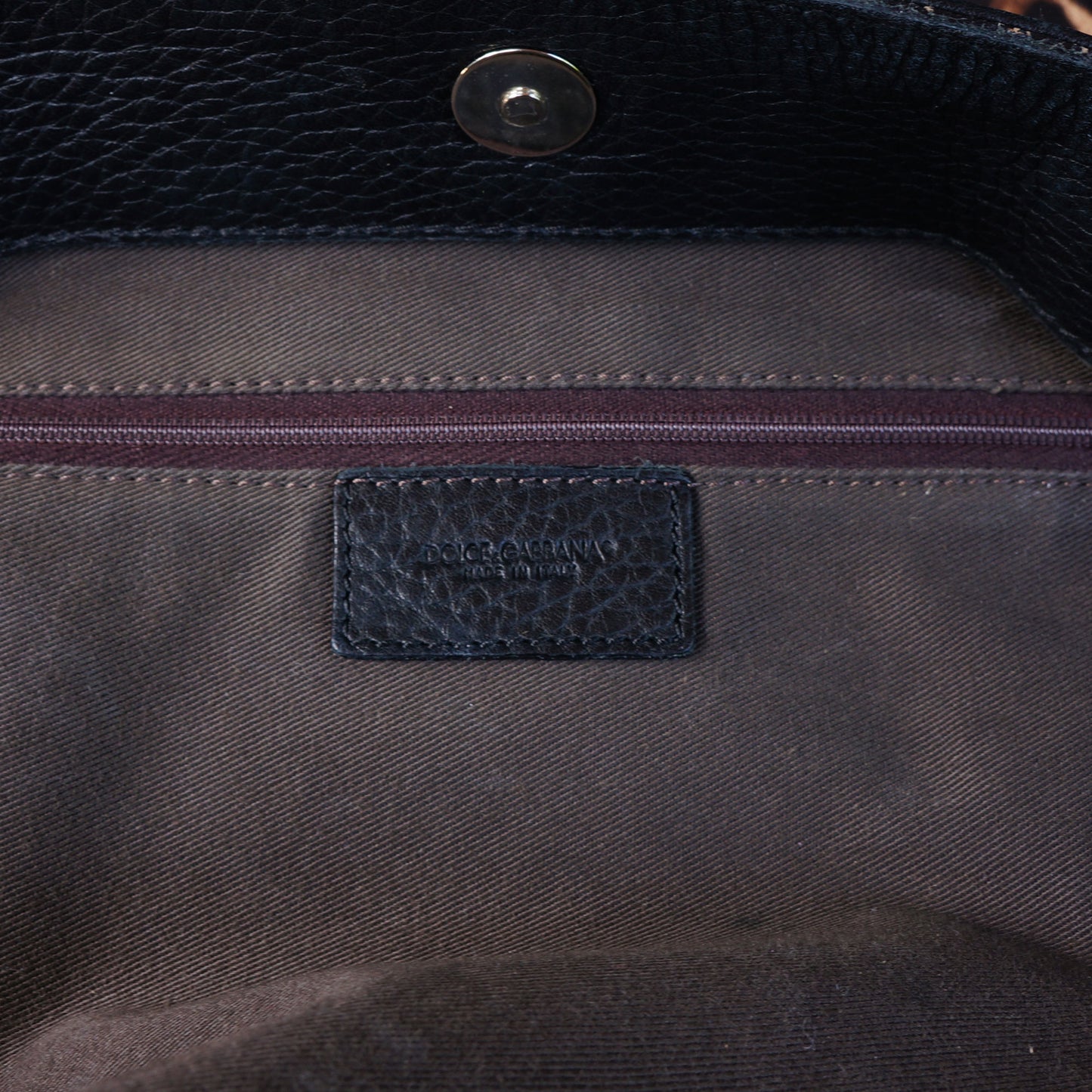 DOLCE & GABBANA ANIMALIER MESSENGER CROSSBODY BAG - leefluxury.com
