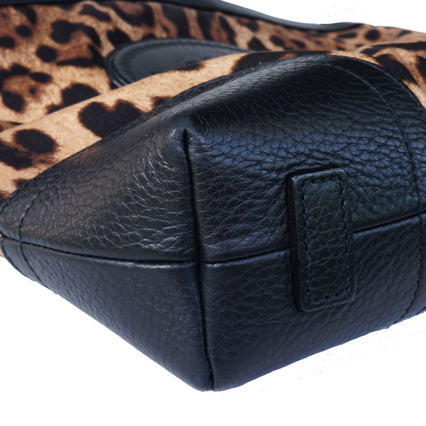 DOLCE & GABBANA ANIMALIER MESSENGER CROSSBODY BAG - leefluxury.com