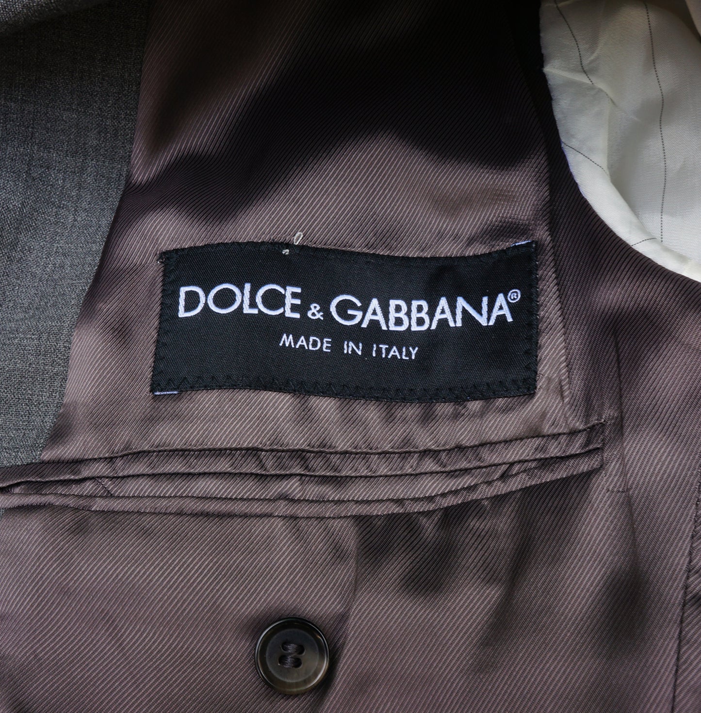 DOLCE & GABBANA NAILSHEAD TWO-BUTTON BLAZER - leefluxury.com