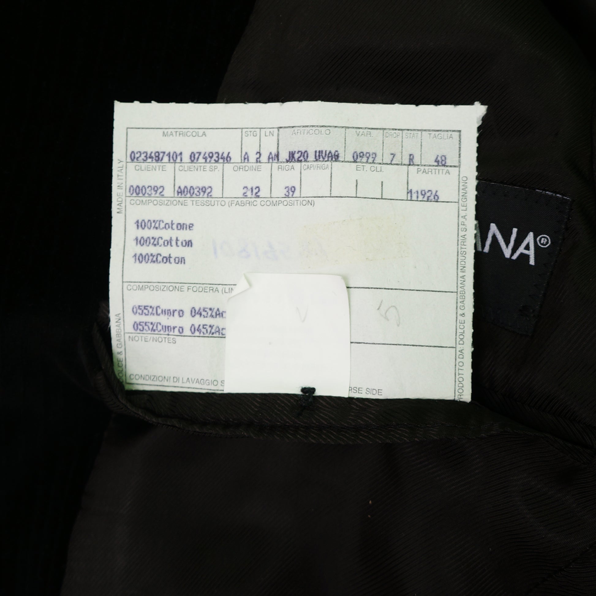 DOLCE & GABBANA BLACK VELVET ONE BUTTON BLAZER - leefluxury.com