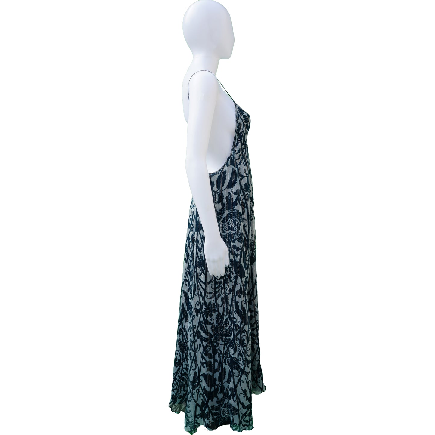 DRIES VAN NOTEN FLORAL PRINT DRESS - leefluxury.com