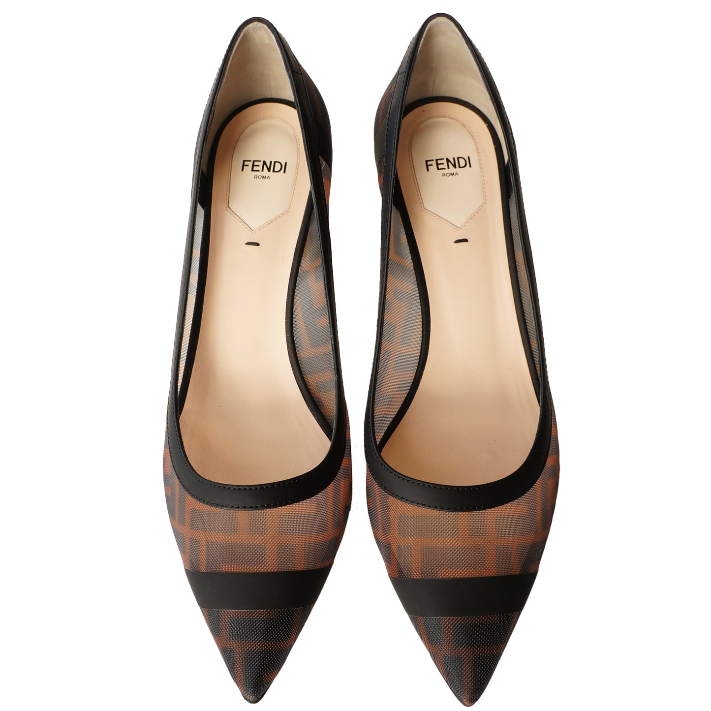 FENDI COLIBRI FF MESH 2019 PUMP - leefluxury.com