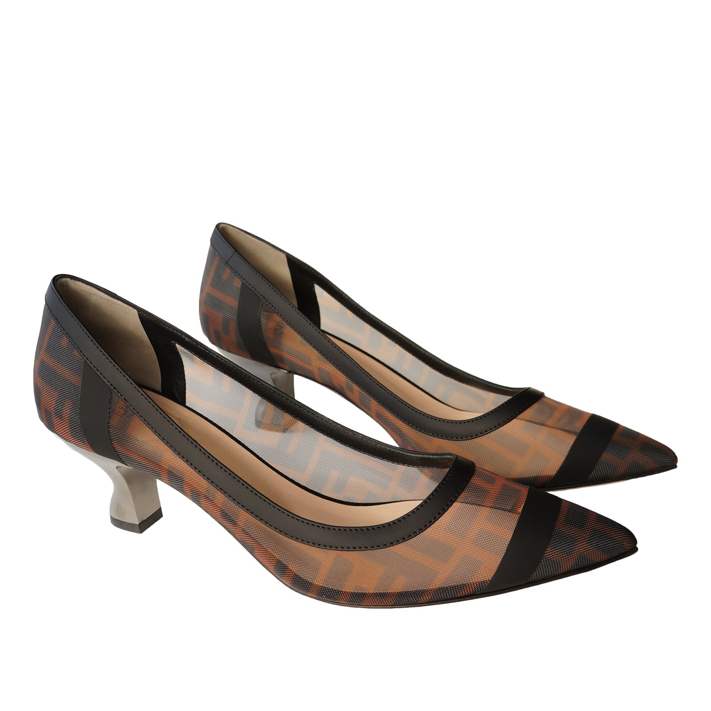 FENDI COLIBRI FF MESH 2019 PUMP - leefluxury.com