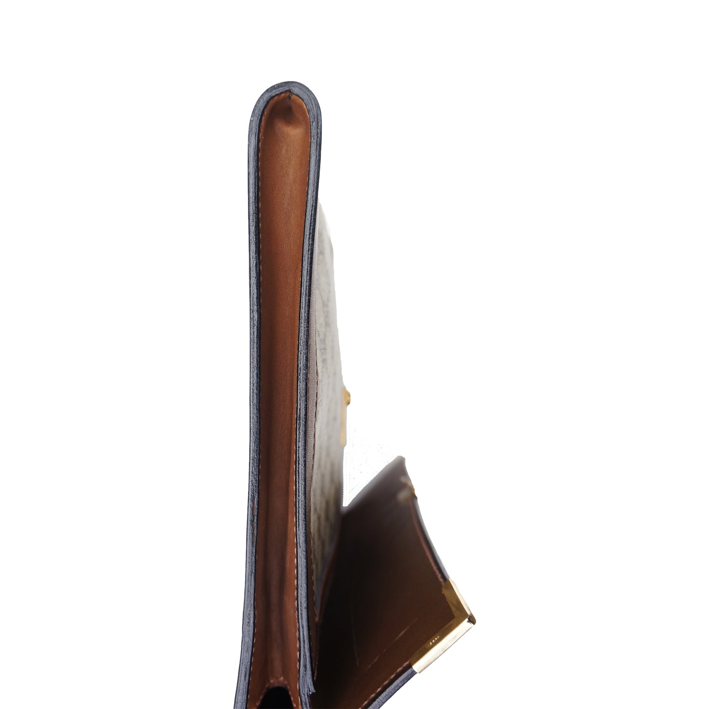 GUCCI GG SUPREME PORTFOLIO CLUTCH - leefluxury.com