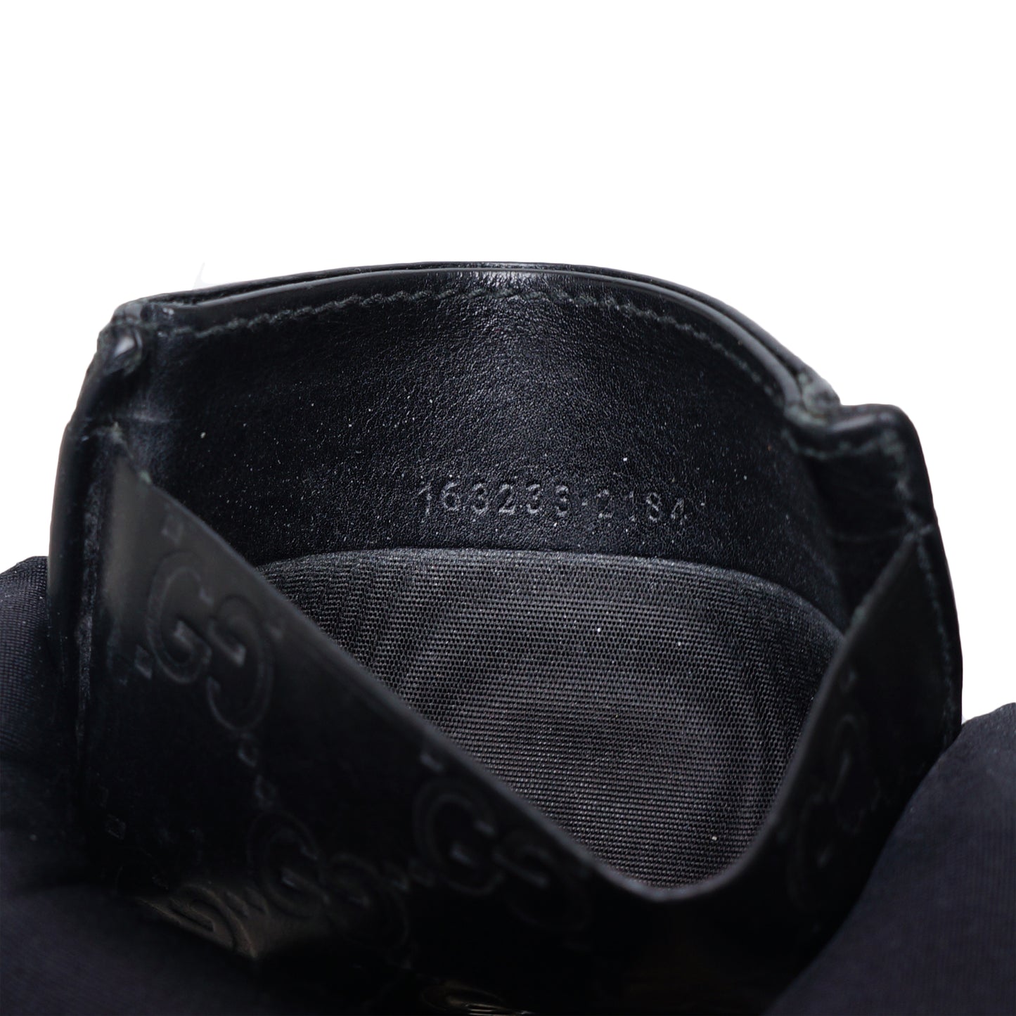 GUCCI GG GUCCISSIMA CREDIT CARD LEATHER HOLDER - leefluxury.com