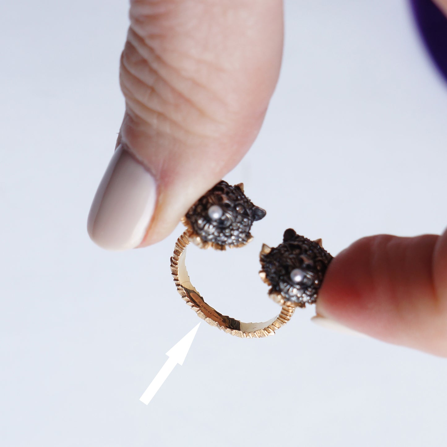 GUCCI LE MARCHE DES MERVEILES RING - leefluxury.com