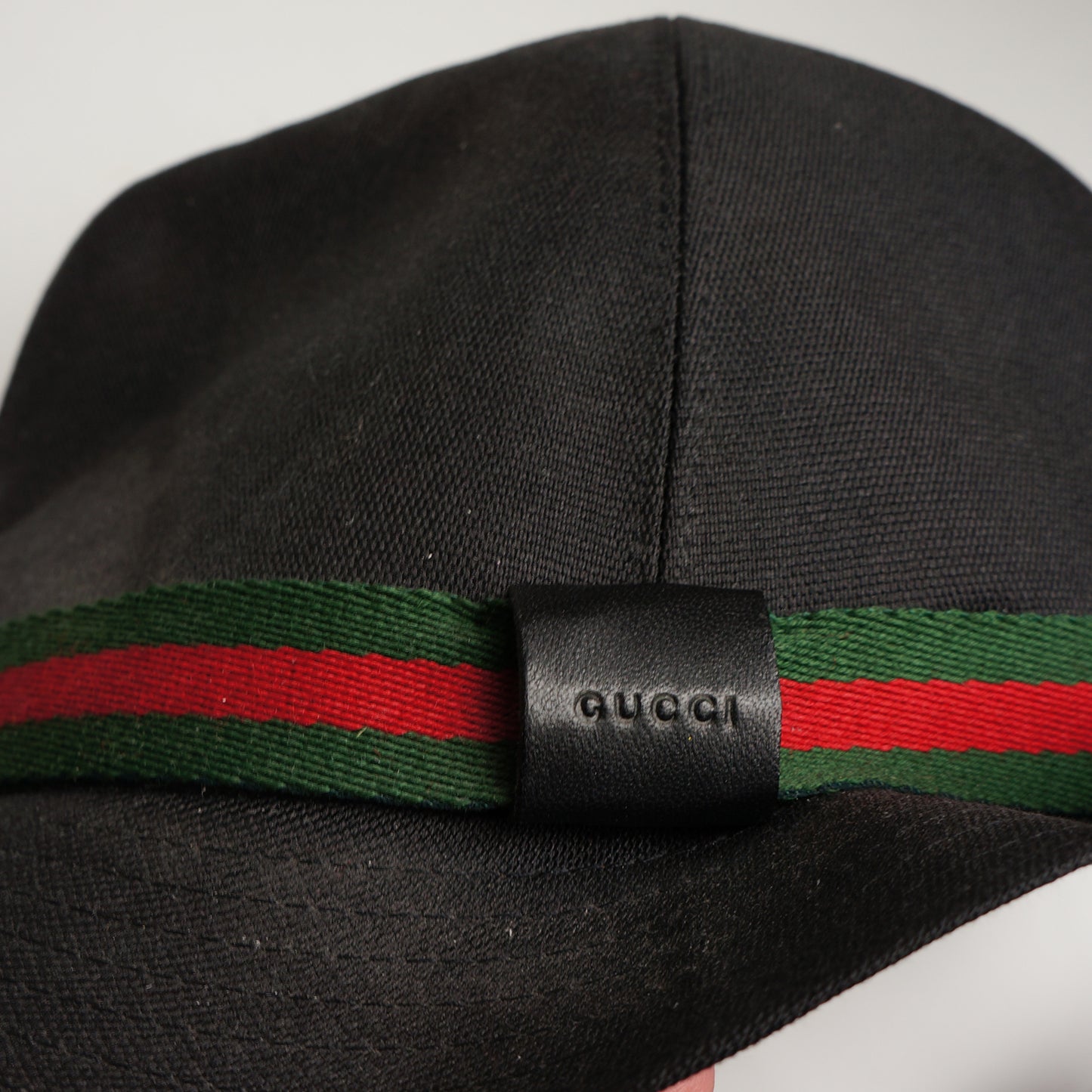 GUCCI WEB CANVAS FEDORA - leefluxury.com