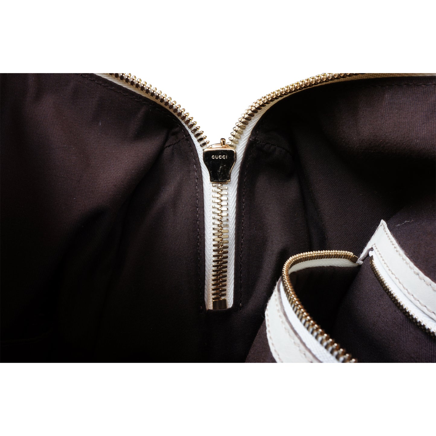 GUCCI CREAM 85TH ANNIVERSARY BOSTON BAG - leefluxury.com