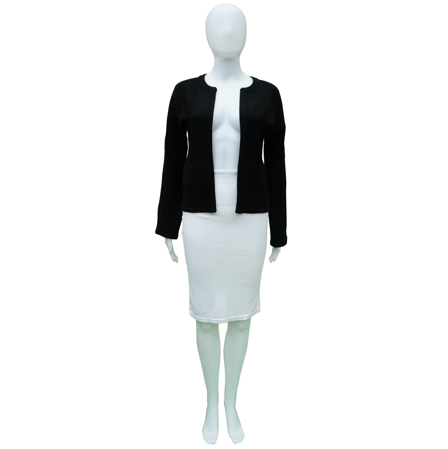 HERMÈS LONG SLEEVE CASHMERE CARDIGAN - leefluxury.com