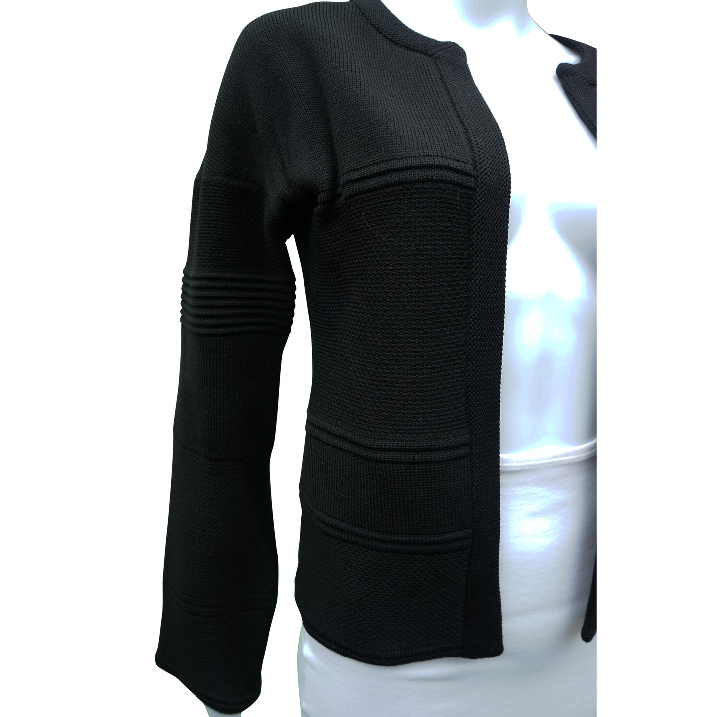 HERMÈS LONG SLEEVE CASHMERE CARDIGAN - leefluxury.com