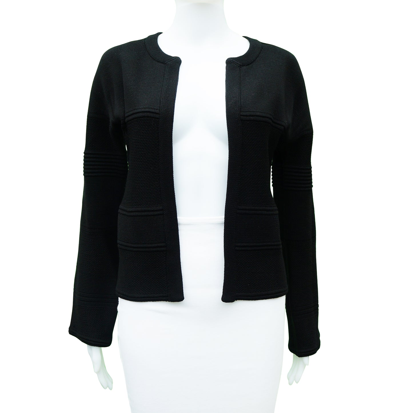 HERMÈS LONG SLEEVE CASHMERE CARDIGAN - leefluxury.com
