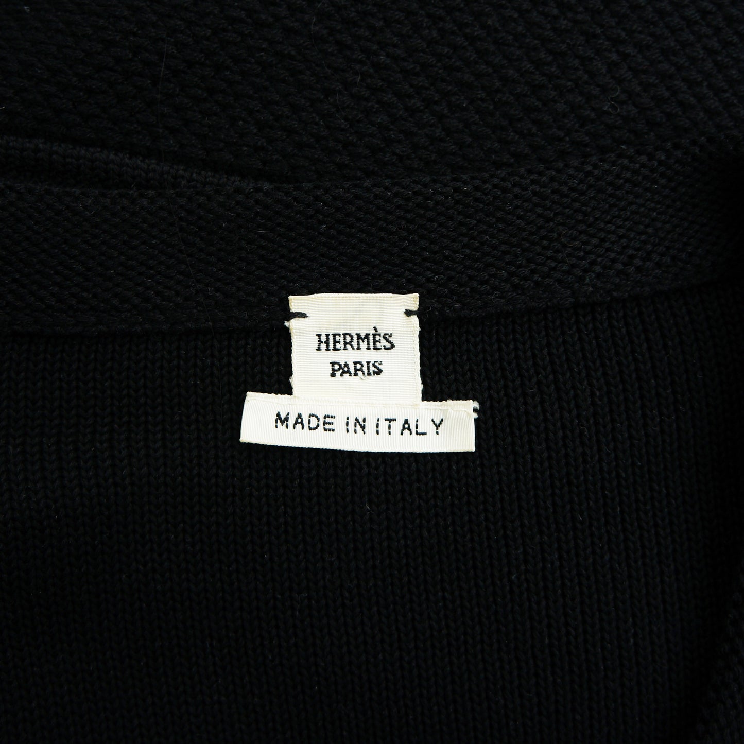 HERMÈS LONG SLEEVE CASHMERE CARDIGAN - leefluxury.com