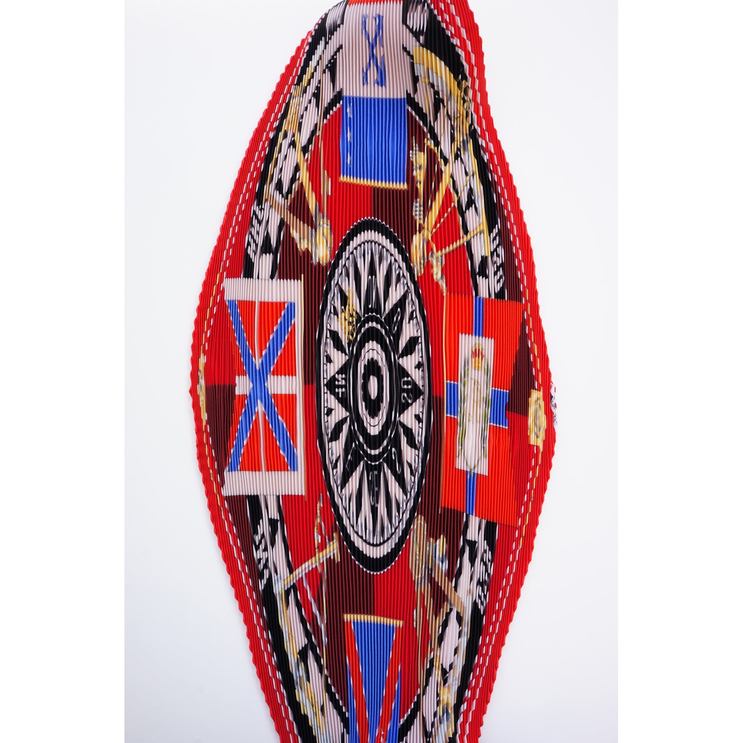 HERMÈS L'OMBRELLE MAGIQUE SILK PLISSÉ SCARF - leefluxury.com