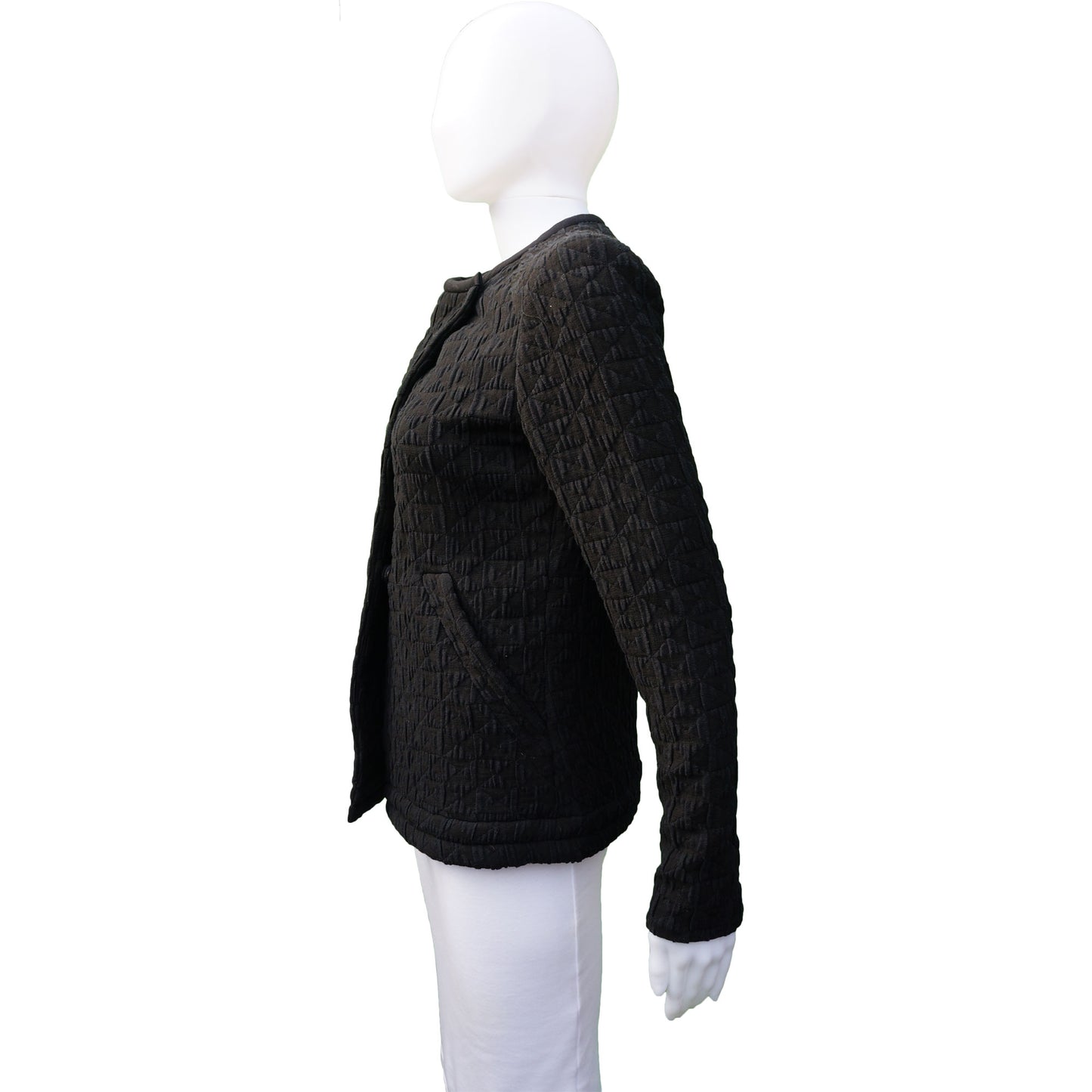 IRO METALASSÈ HEDDI BLACK JACKET - leefluxury.com