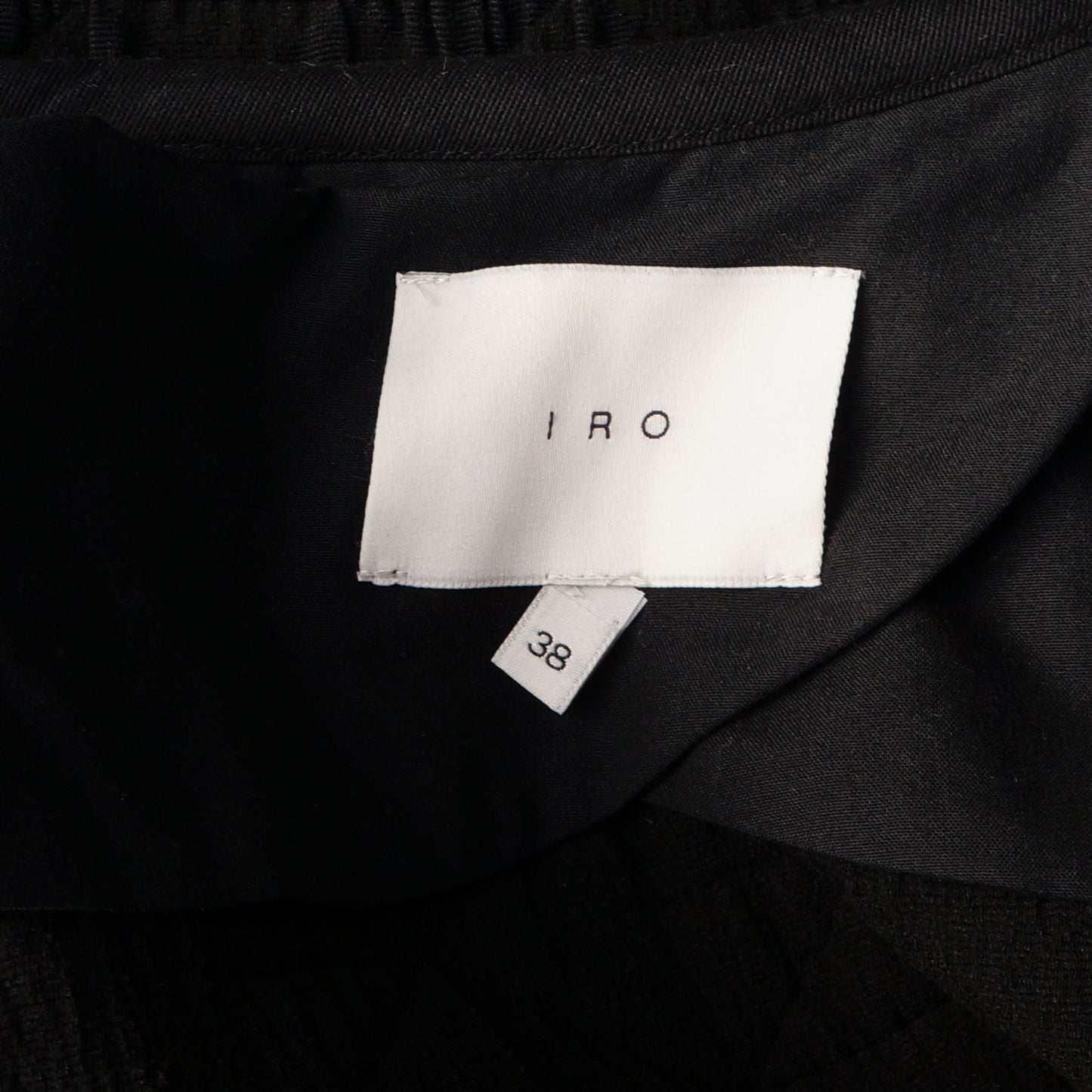 IRO METALASSÈ HEDDI BLACK JACKET - leefluxury.com