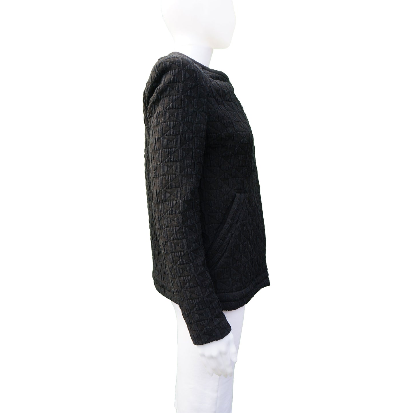IRO METALASSÈ HEDDI BLACK JACKET - leefluxury.com