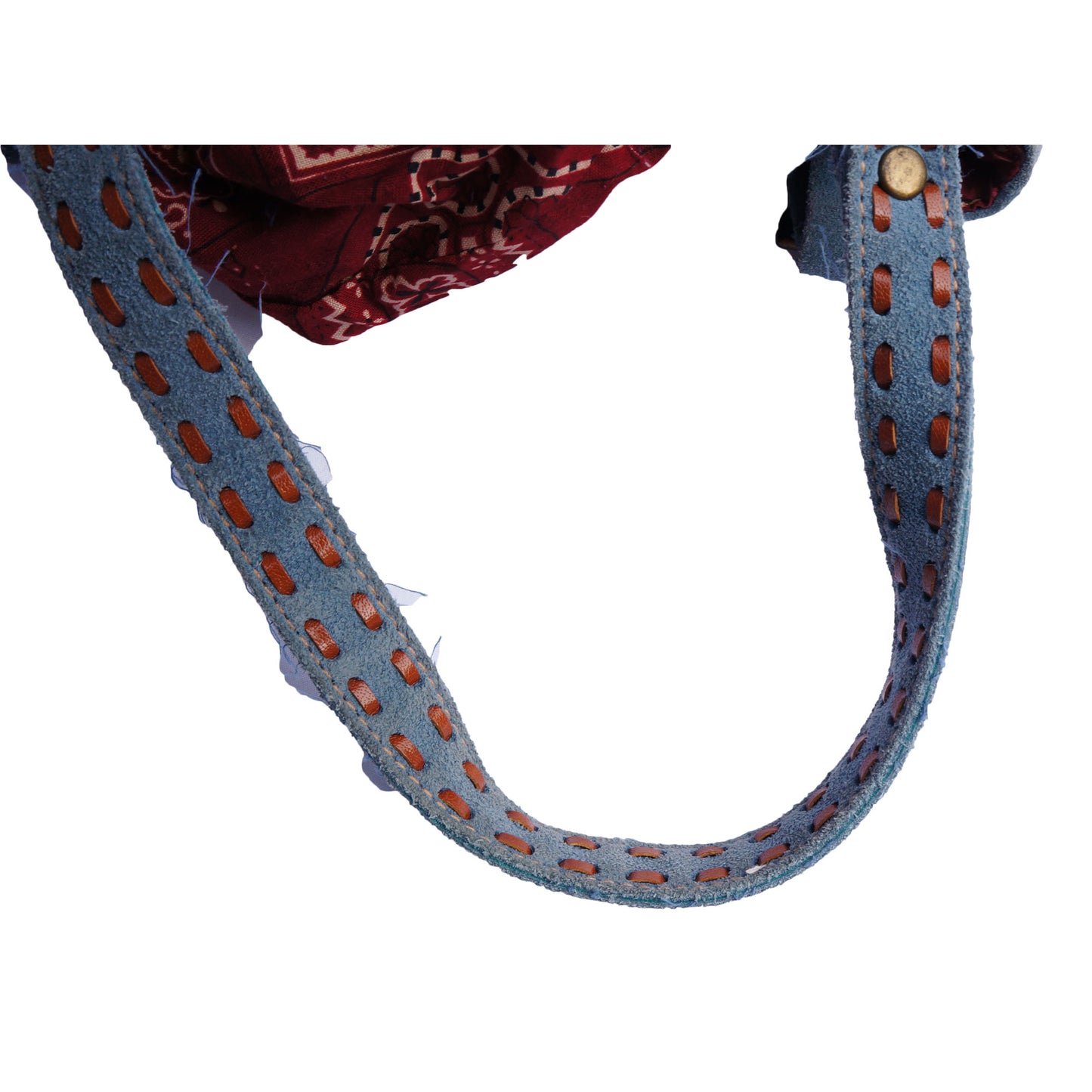 ISABELLA FIORE BOHO SUEDE FLORAL CRYSTAL SHOULDER HOBO BAG - leefluxury.com