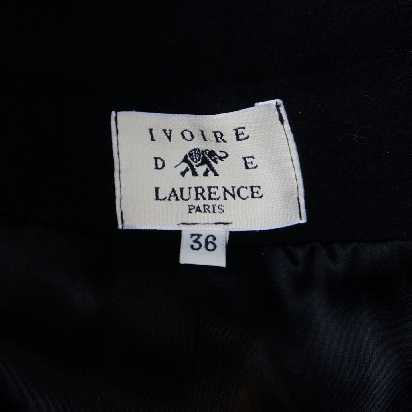 IVOIRE DE LAURENCE CASHMERE BLEND COAT - leefluxury.com