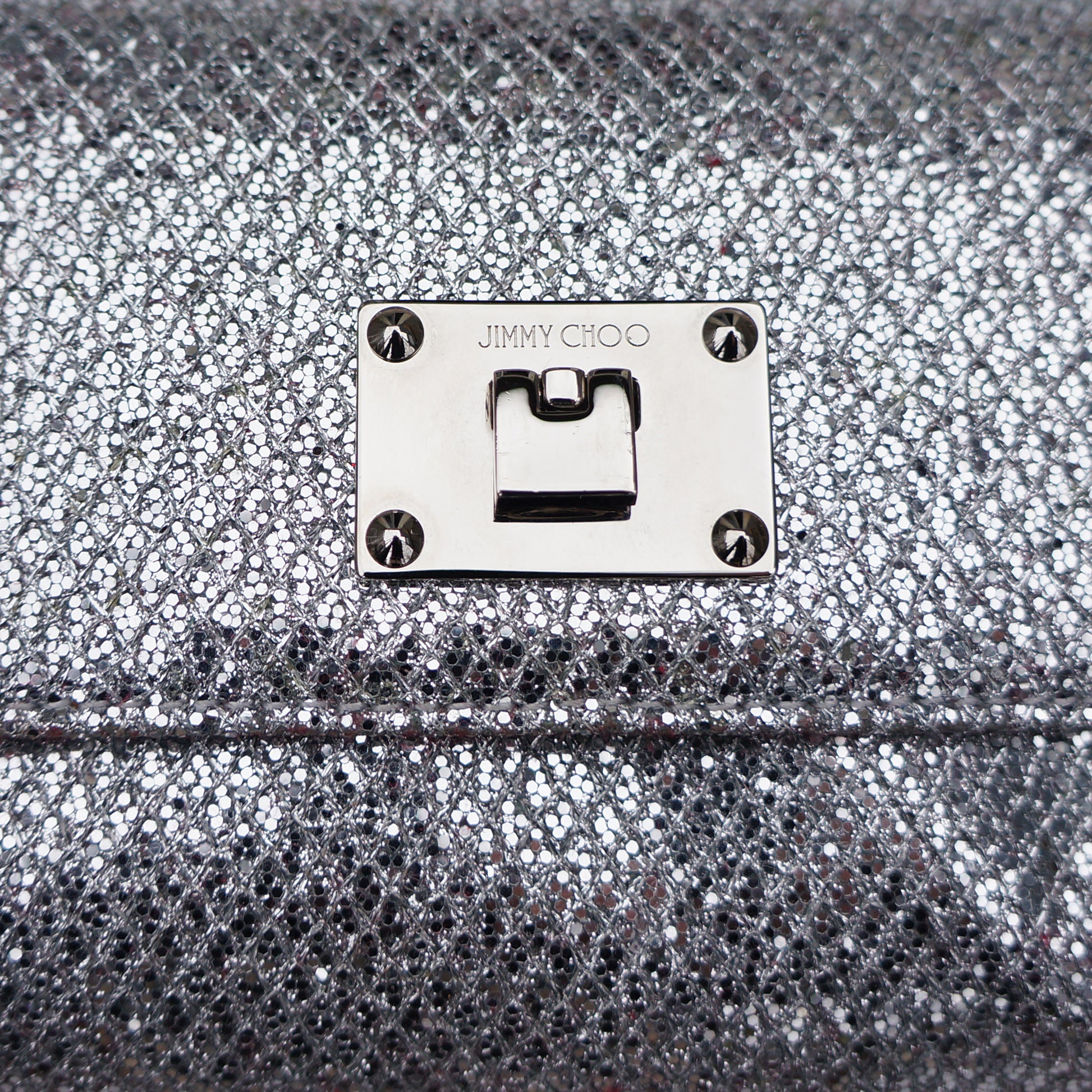 JIMMY CHOO RUBY GLITTER SHOULDER BAG - leefluxury.com