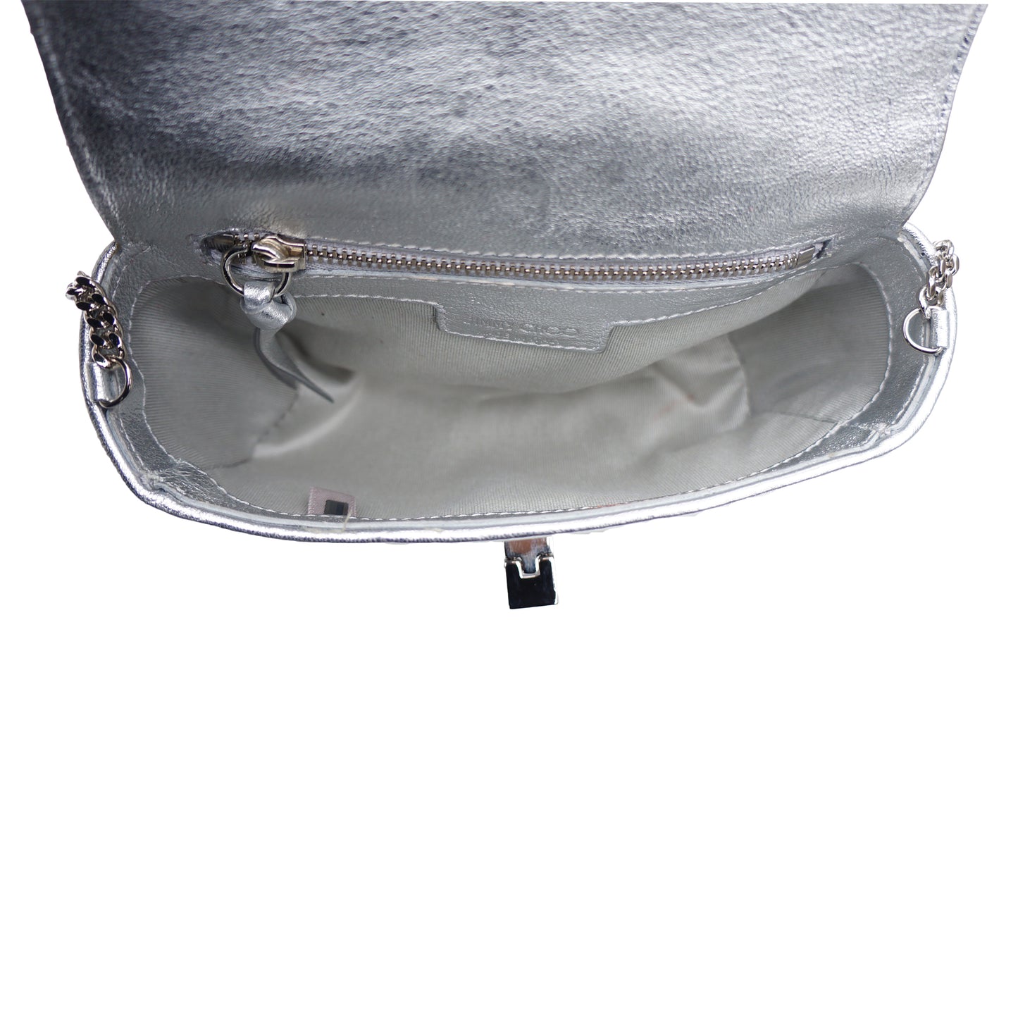 JIMMY CHOO RUBY GLITTER SHOULDER BAG - leefluxury.com