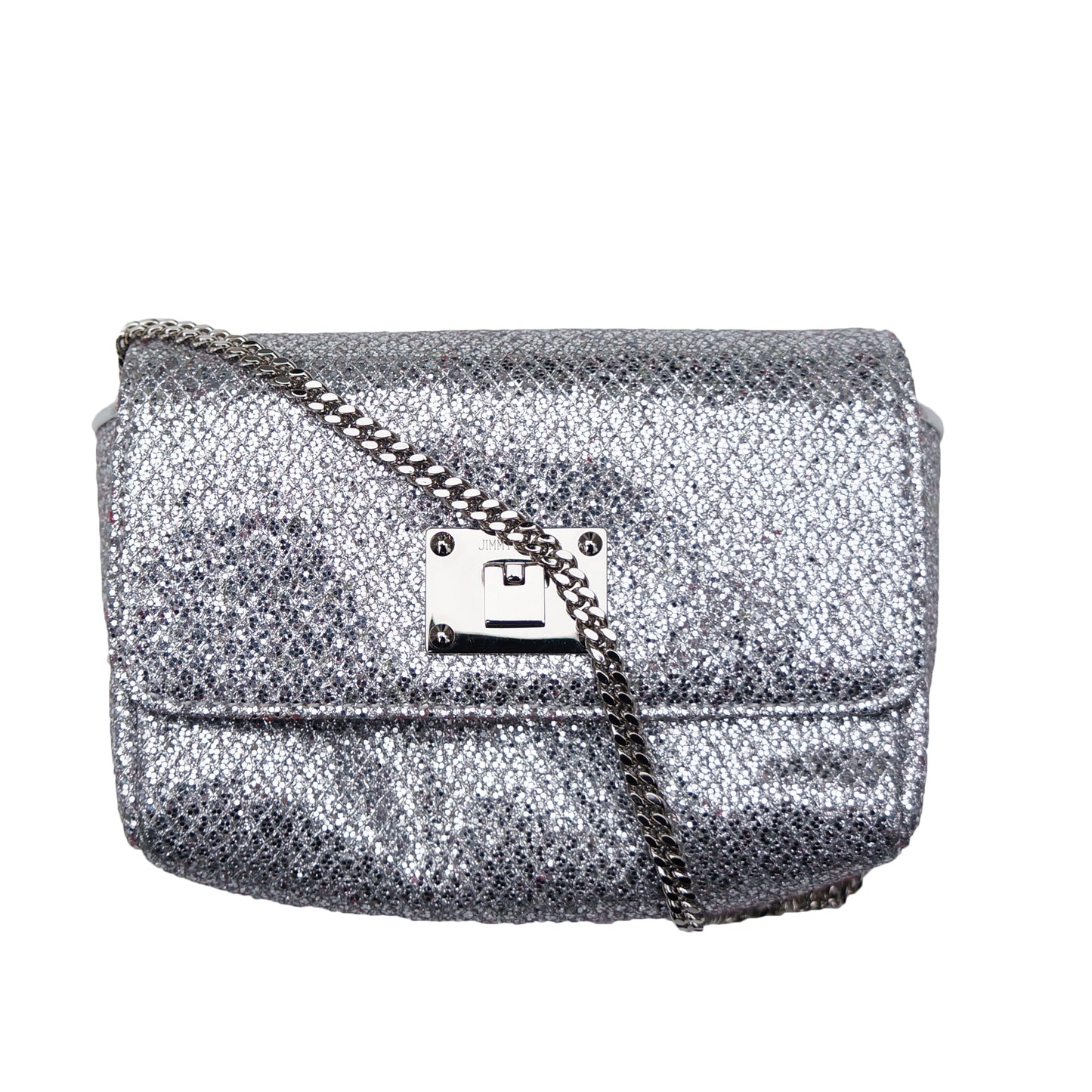 JIMMY CHOO RUBY GLITTER SHOULDER BAG - leefluxury.com