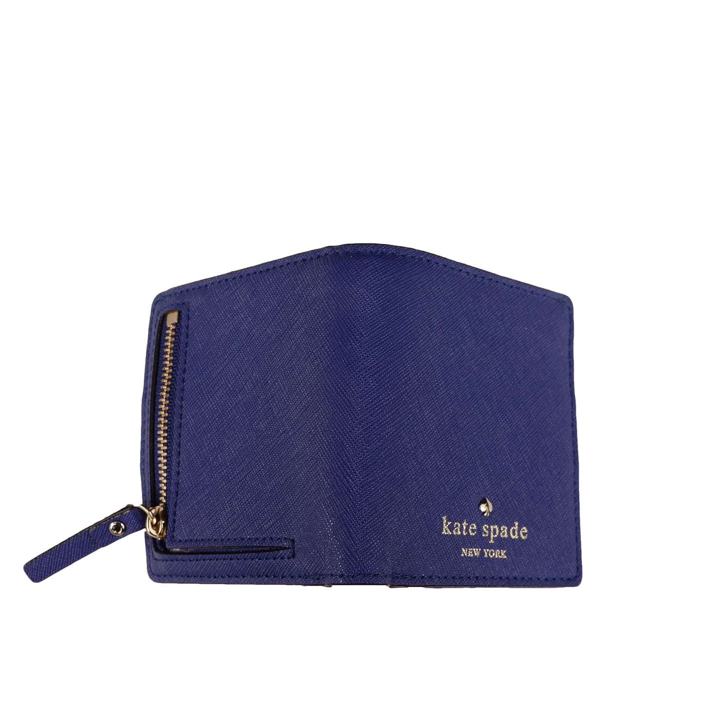 KATE SPADE NEW YORK LEATHER COMPACT WALLET - leefluxury.com