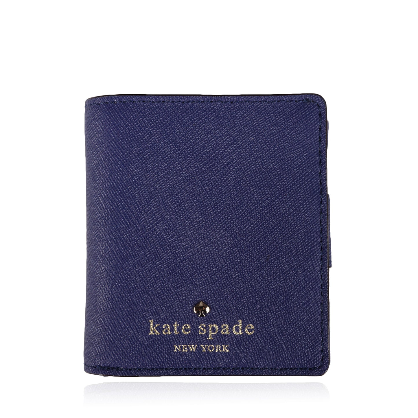 KATE SPADE NEW YORK LEATHER COMPACT WALLET - leefluxury.com