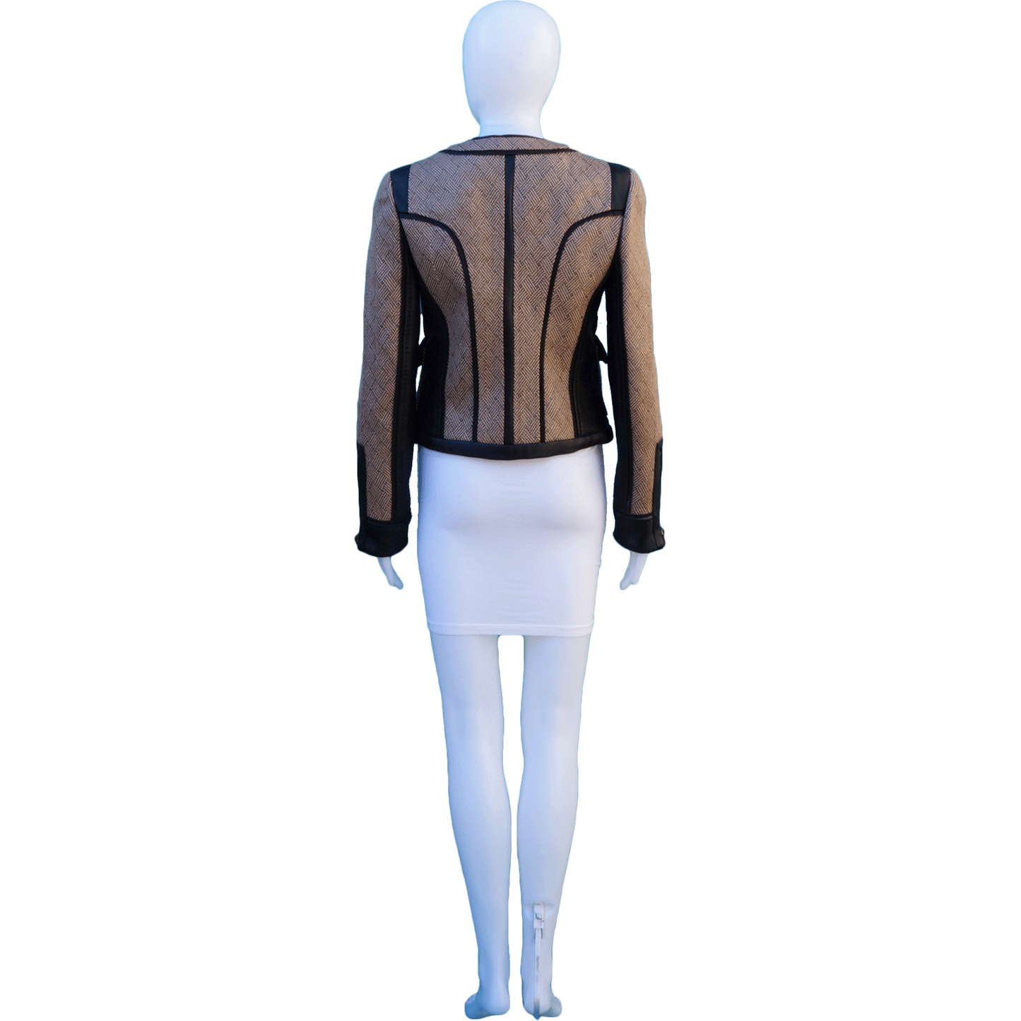 SUPERTRASH JAFFY VEGAN LEATHER JACKET - leefluxury.com