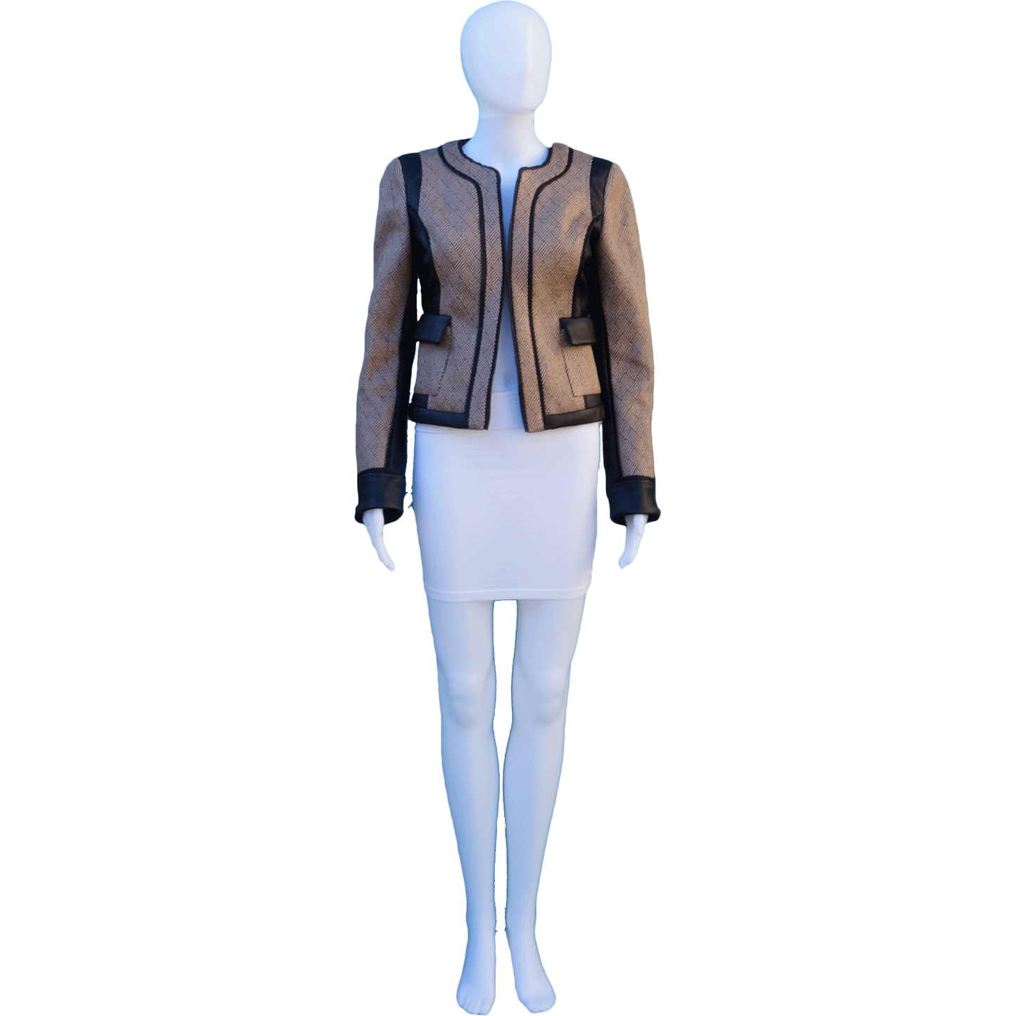 SUPERTRASH JAFFY VEGAN LEATHER JACKET - leefluxury.com