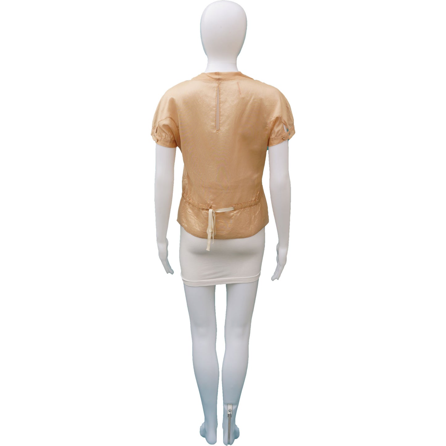PRADA CREW NECK SHORT SLEEVE TOP - leefluxury.com