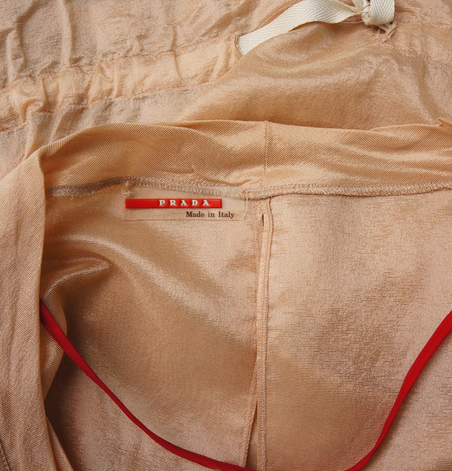 PRADA CREW NECK SHORT SLEEVE TOP - leefluxury.com