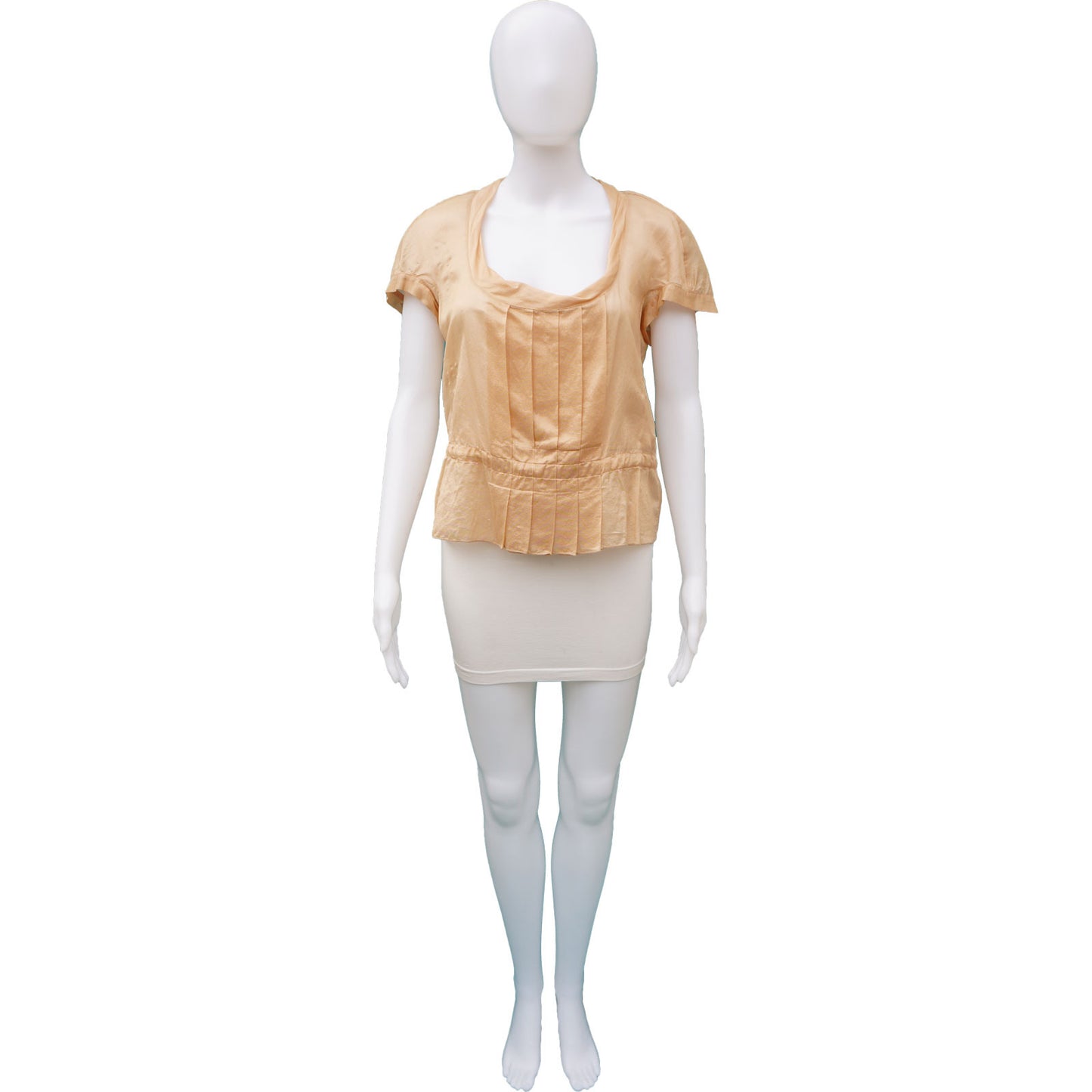 PRADA CREW NECK SHORT SLEEVE TOP - leefluxury.com