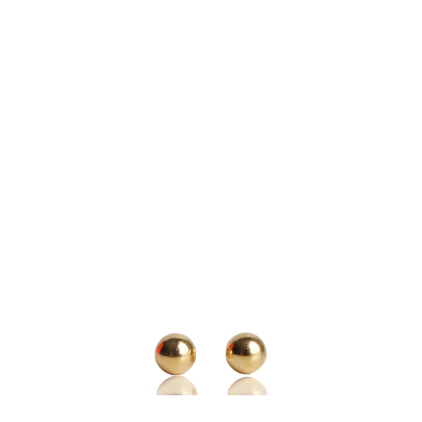 TIFFANY HARDWEAR 18K GOLD BALL EARRINGS - leefluxury.com