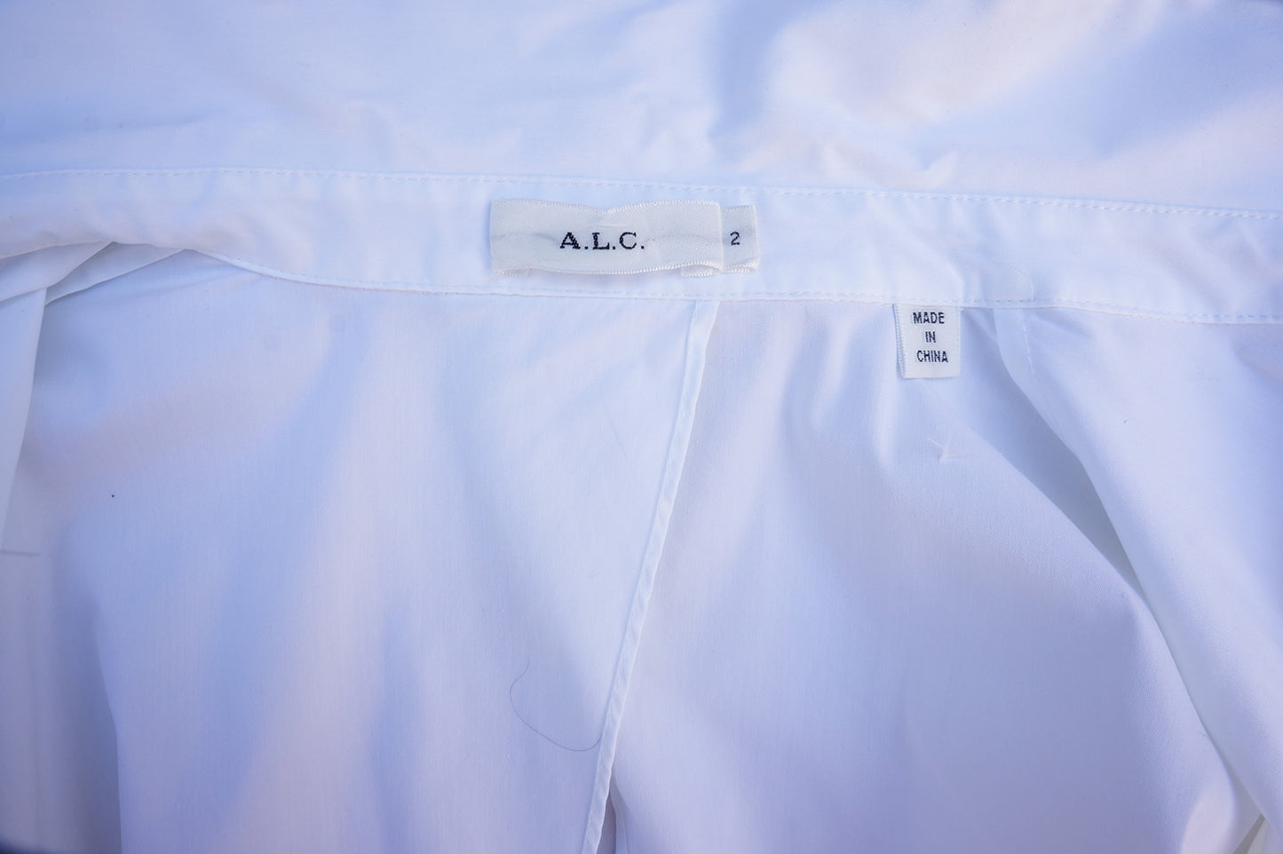 A.L.C. CUTOUT POPLIN TOP - leefluxury.com