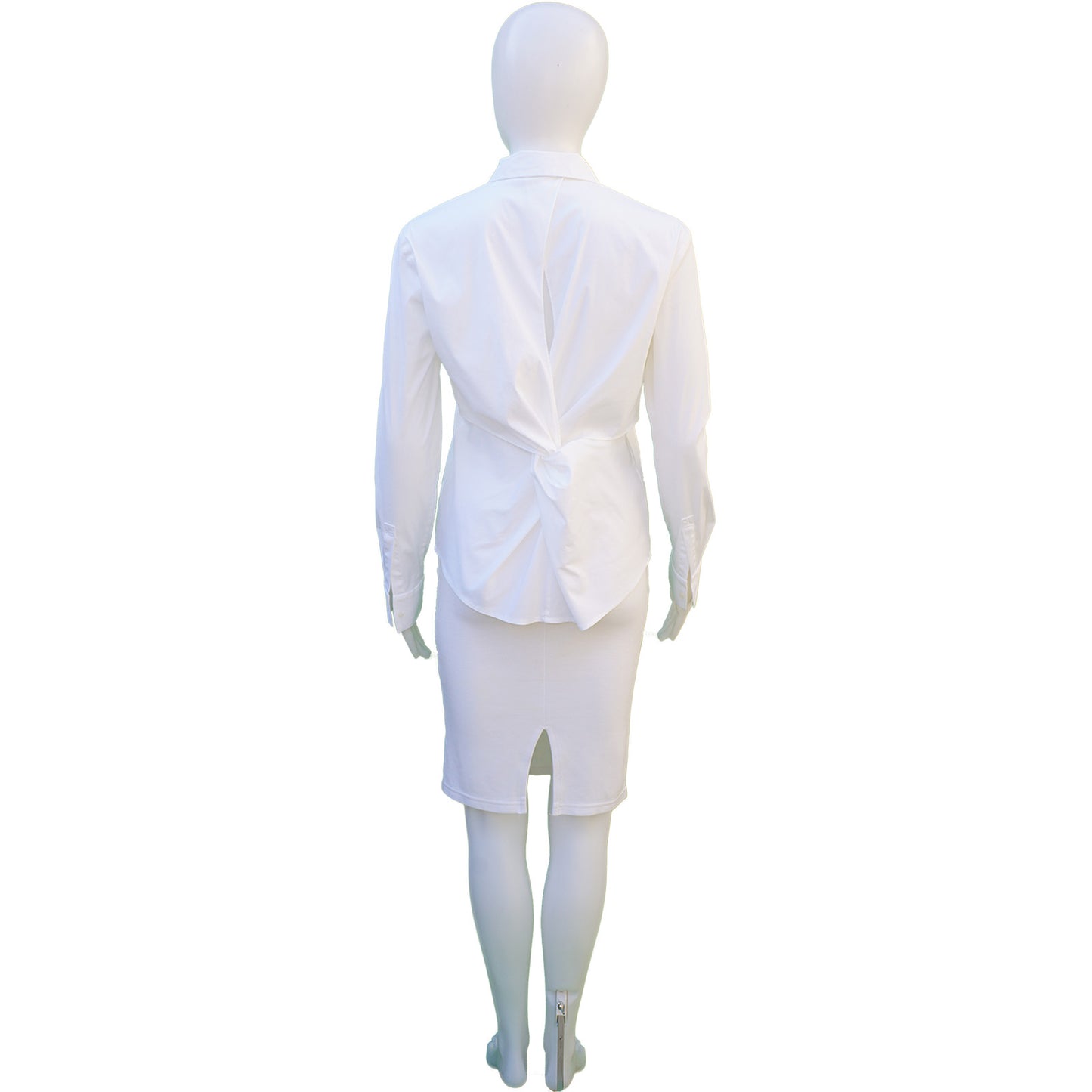 A.L.C. CUTOUT POPLIN TOP - leefluxury.com