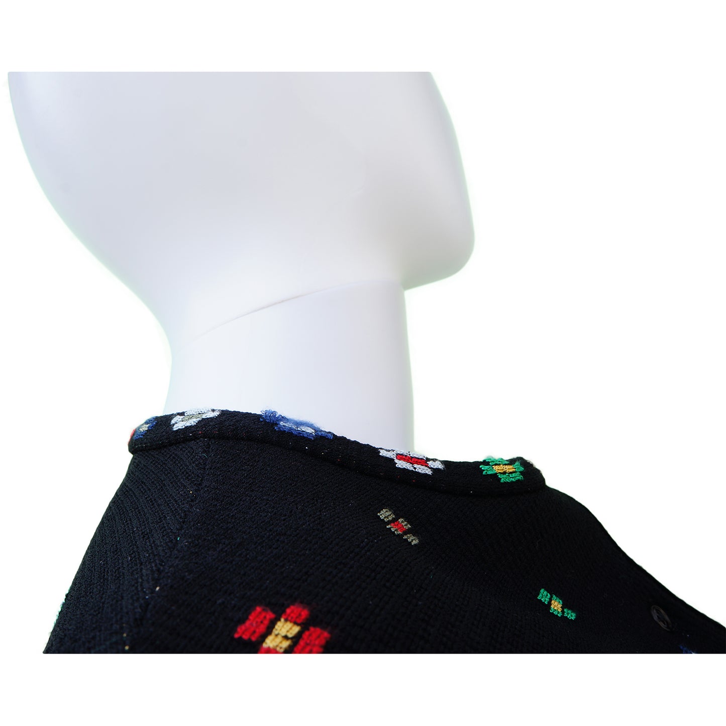 ALEXANDER MCQUEEN DIGITAL FLORAL PRINT BUTTON-UP CARDIGAN - leefluxury.com